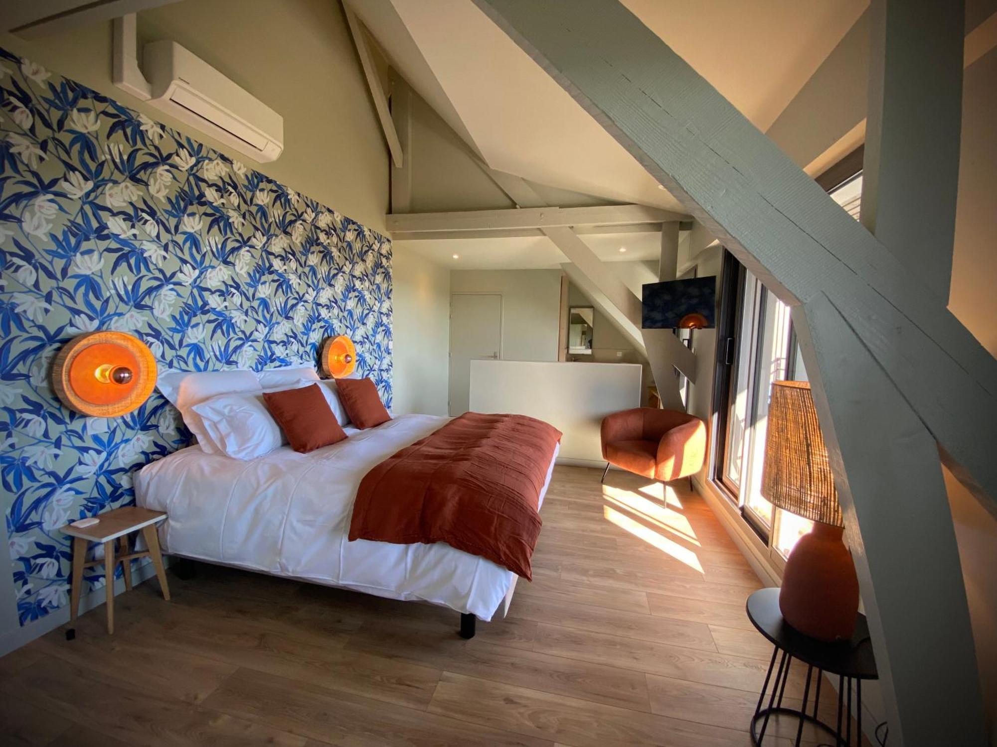 La Bellevue Bistrot Et Chambres D'Hotes Сене Номер фото